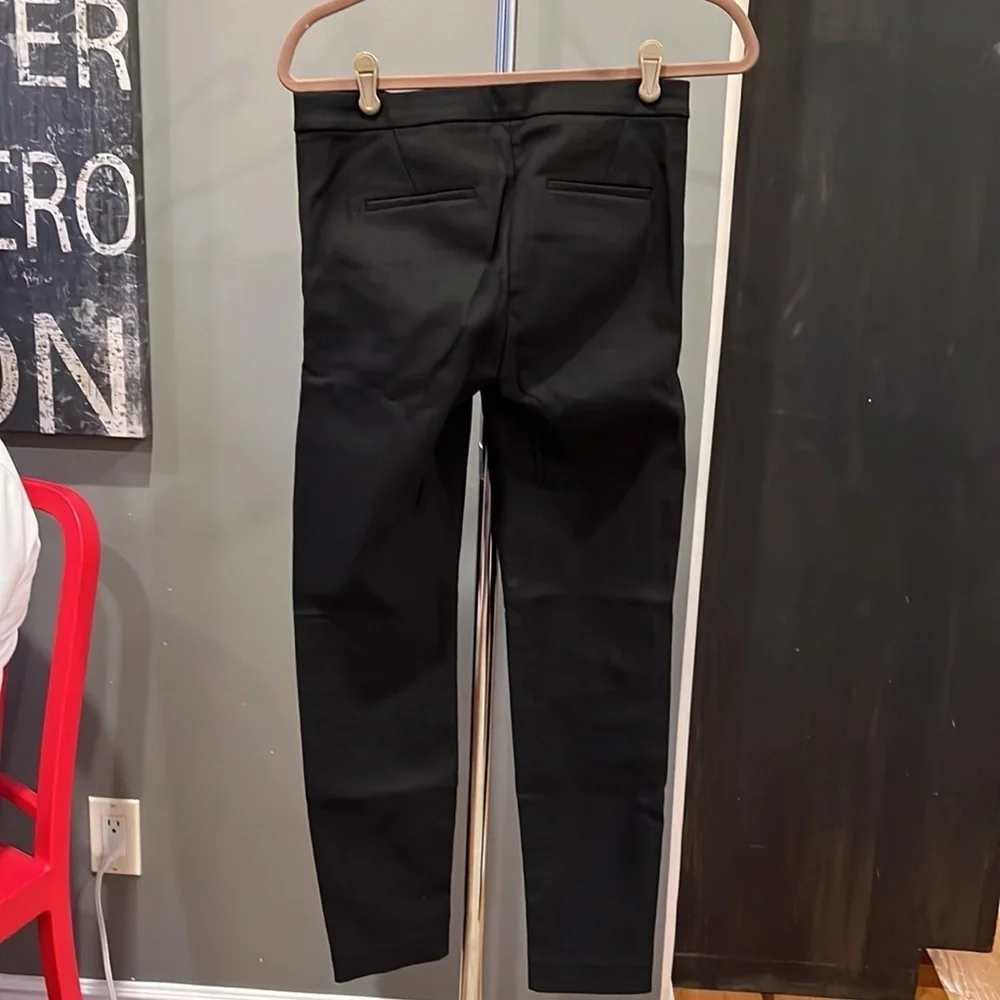 🍁🐠J Crew Ryder Dress Work Slim Fit trouser pants black size 2